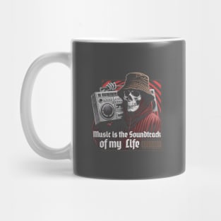 Music is the soundtrack of my life Mug